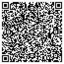 QR code with B & D Video contacts