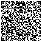 QR code with H & L Nails & Tanning Spa contacts