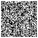 QR code with P B Mailbox contacts