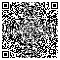 QR code with B B & T contacts
