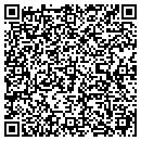 QR code with H M Brewer MD contacts