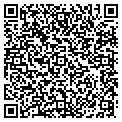 QR code with B B & T contacts