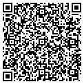 QR code with B B & T contacts