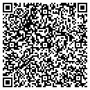 QR code with E & T Arbor contacts