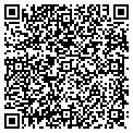 QR code with B B & T contacts