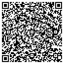 QR code with P & J Servicenter contacts