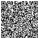 QR code with H W Baldwin contacts