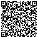 QR code with B B & T contacts