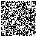QR code with B B & T contacts