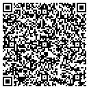 QR code with H & R Grocery contacts