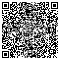 QR code with B B & T contacts