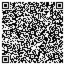 QR code with H & H Food Market contacts