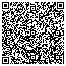QR code with P & D Hauling contacts