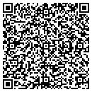 QR code with H M White Bus Service contacts