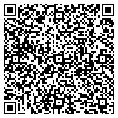 QR code with H L Pitman contacts
