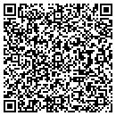 QR code with C & C Carpet contacts