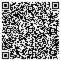 QR code with B B & T contacts