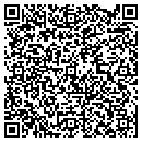 QR code with E & E Hauling contacts