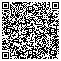 QR code with B B & T contacts