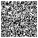 QR code with P & D Nail contacts