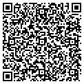 QR code with B B & T contacts