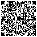 QR code with P QS B B Q contacts