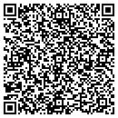 QR code with H and F Contracting Inc contacts