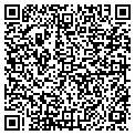 QR code with B B & T contacts