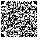 QR code with B B & T contacts