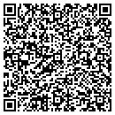 QR code with H & R Auto contacts