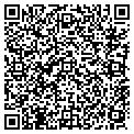 QR code with B B & T contacts