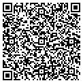 QR code with J & B Roofing contacts