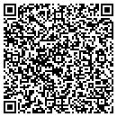 QR code with B B & T contacts