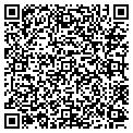 QR code with F M & B contacts
