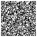 QR code with V B A S C contacts