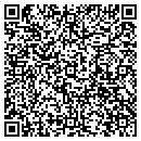 QR code with P T V C A contacts