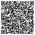 QR code with B B & T contacts