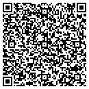 QR code with B & M Towing contacts