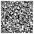 QR code with P & P Tile Co contacts