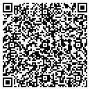 QR code with V's Car Wash contacts