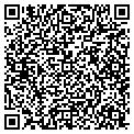QR code with B B & T contacts