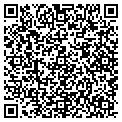 QR code with B B & T contacts