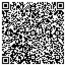 QR code with P Hingston contacts