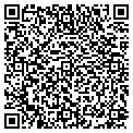 QR code with B & W contacts