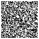 QR code with H H Bendict contacts
