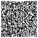 QR code with B J's Lakeside Studio contacts