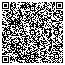 QR code with K J's Dinner contacts