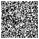 QR code with B & A Auto contacts