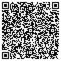 QR code with C E D contacts