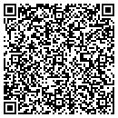QR code with T & J Logging contacts